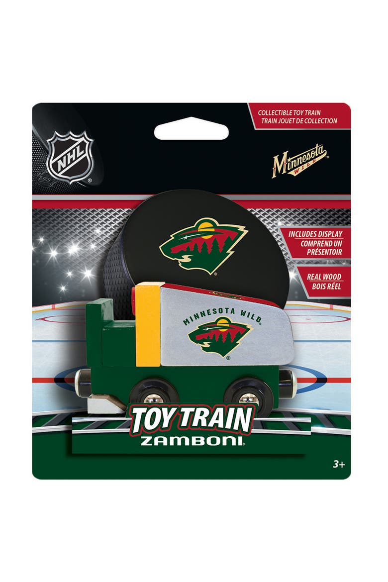Minnesota Wild Toy Zamboni Train Engine, Alternate, color, Multicolor