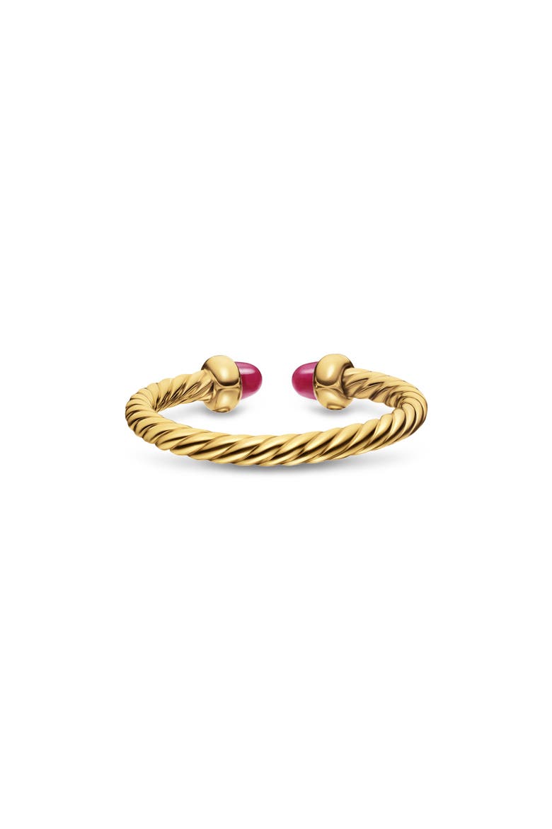 Micro Cablespira® Flex Ring, Alternate, color, RUBY