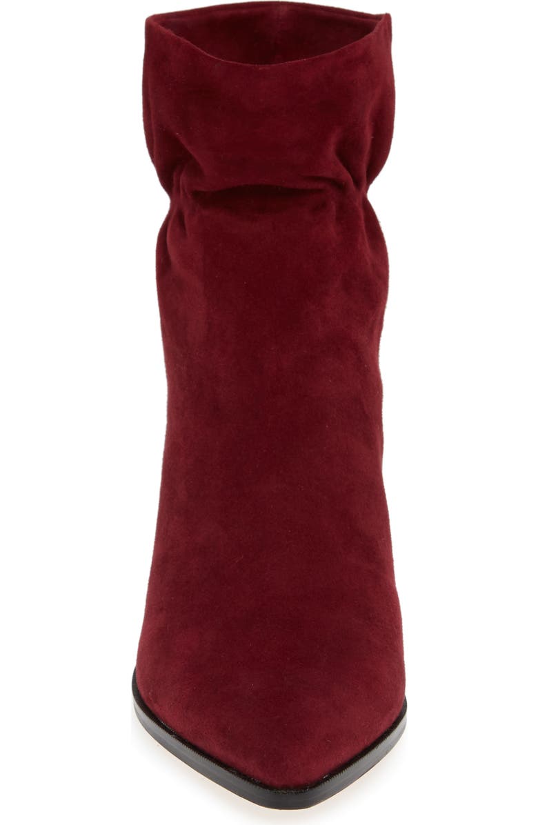 Sole Society Demetria Bootie, Alternate, color, Wine Suede