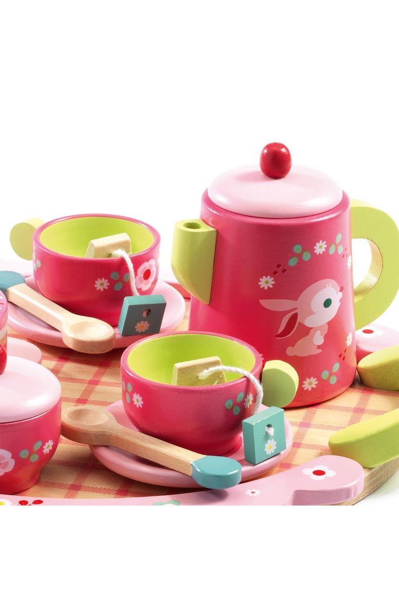 Djeco Lili Roses Tea Party Playset, Alternate, color, Multi