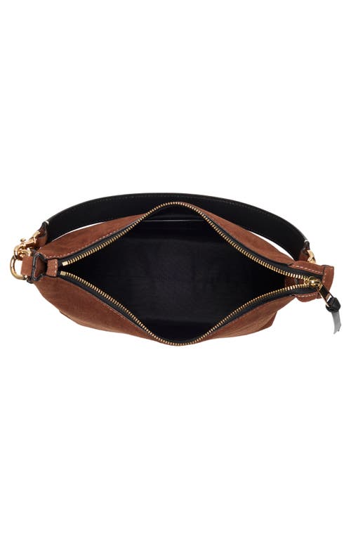 Marc Jacobs Drifter Suede Leather Large Hobo Bag In Brown