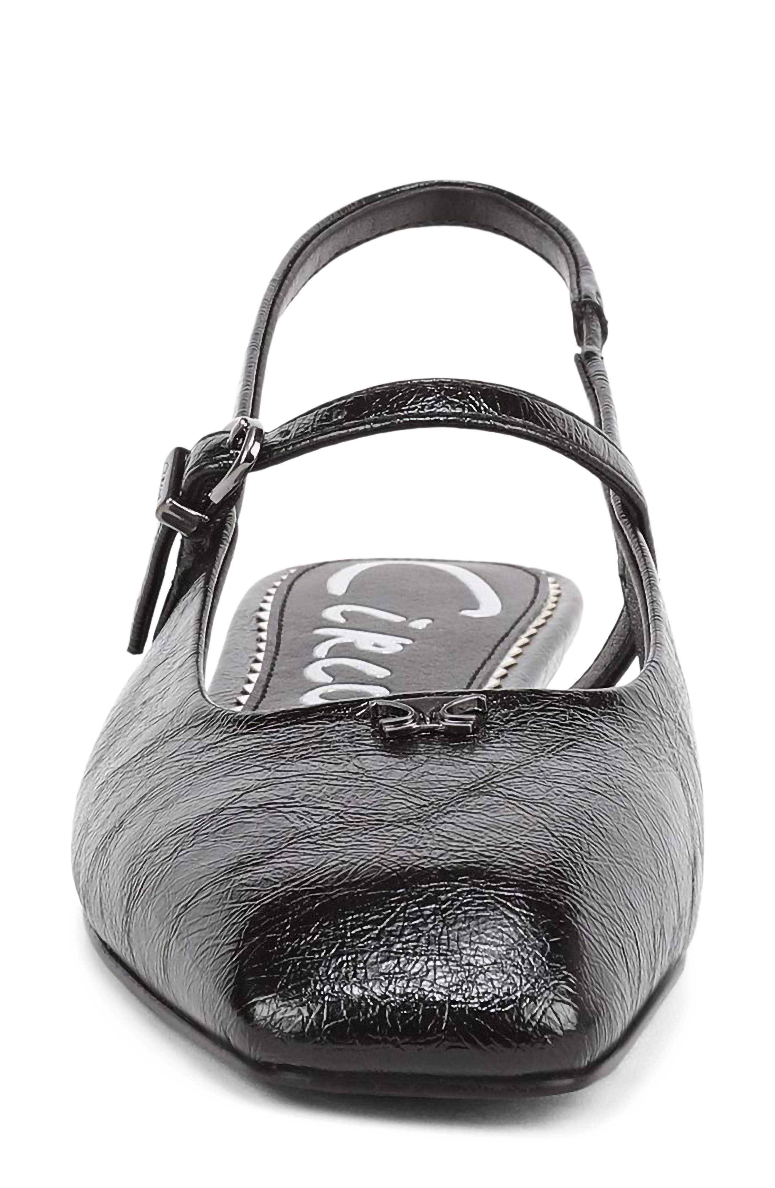 Circus NY by Sam Edelman Elara Slingback Flat, Alternate, color, Black