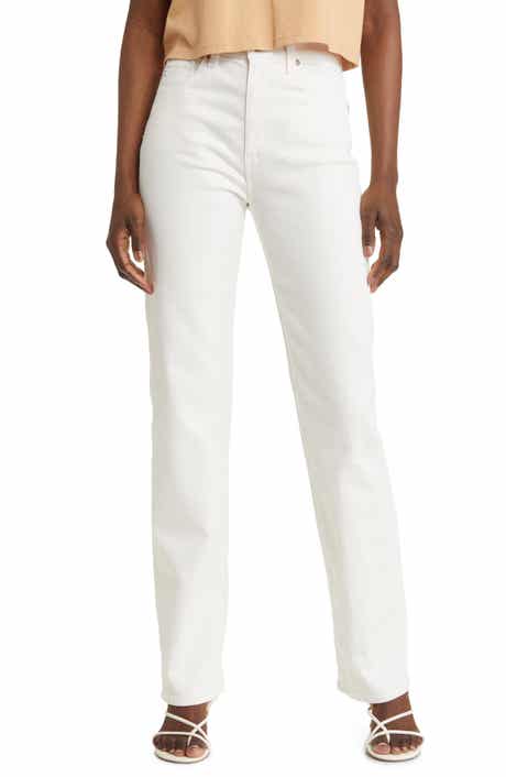 AG Alexxis High Waist Straight Leg Jeans