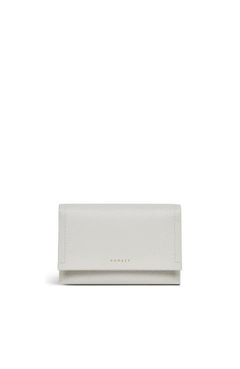 Oak Street - Faux Python Medium Flapover Wallet
