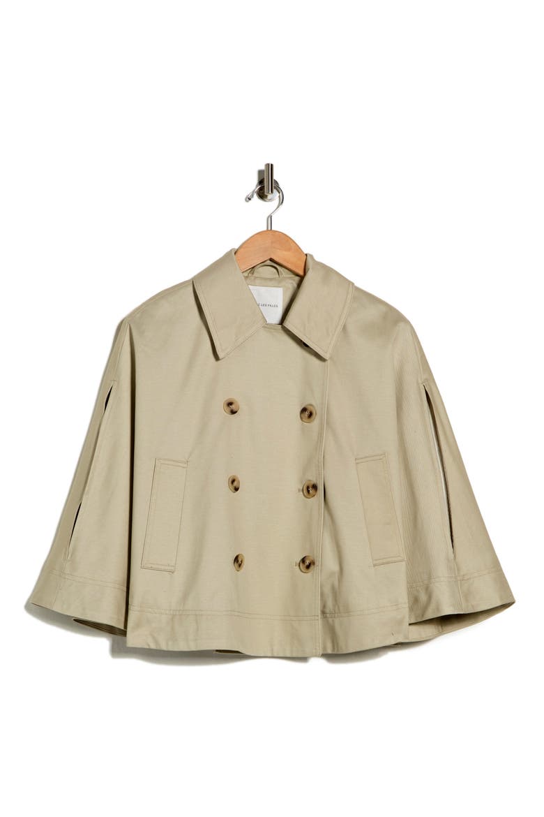 Trench Cape, Alternate, color, LIGHT SAGE