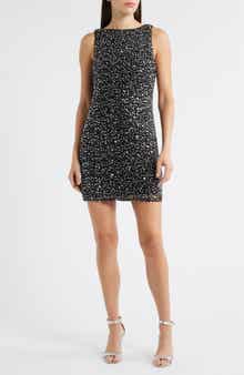 Saylor Kit Sequin Cocktail Minidress