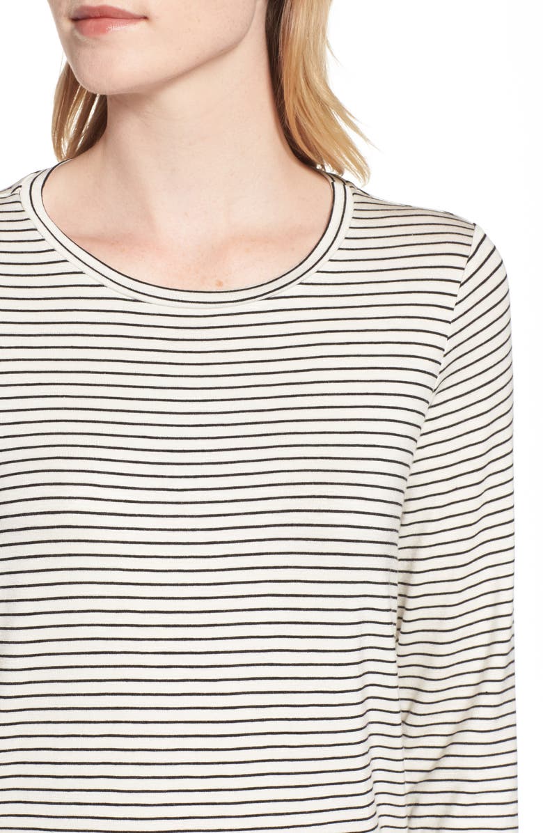 GIBSONLOOK Gibson x Living in Yellow Alice Stripe Jersey Top, Alternate, color, 