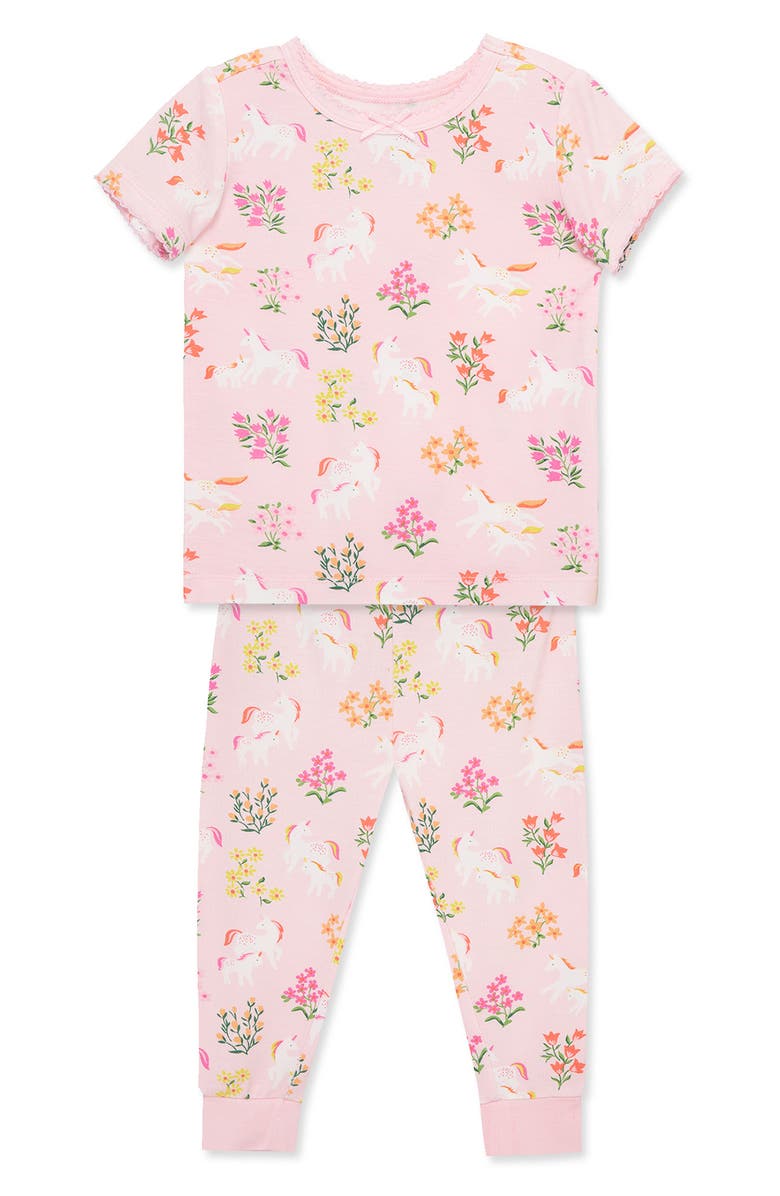 Little Me Assorted 2-Pack Print Fitted Two-Piece Pajamas, Alternate, color,