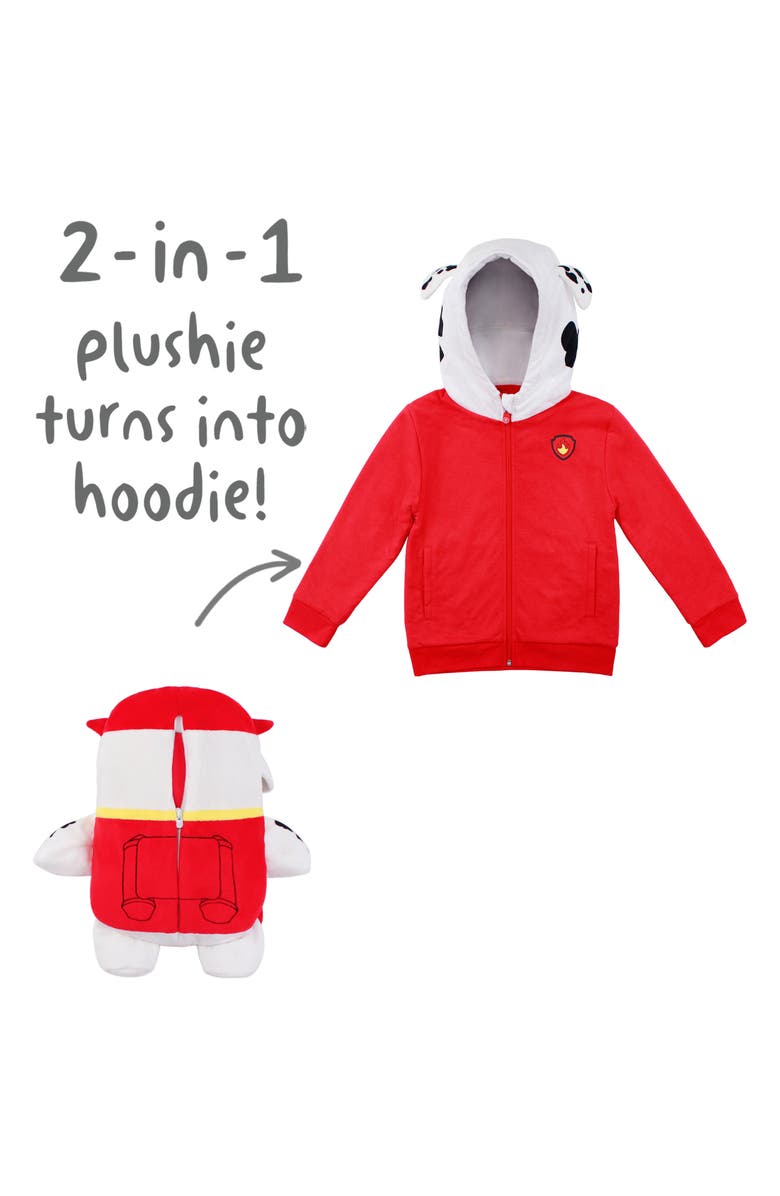 Cubcoats Marshall 2-in-1 Stuffed Animal Hoodie, Alternate, color,