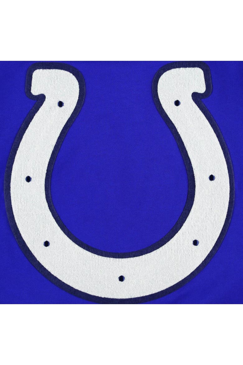 Men's Pro Standard Royal Indianapolis Colts Mash Up Pullover Sweatshirt, Alternate, color, Royal