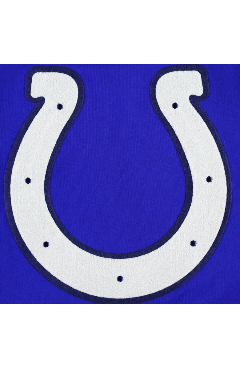 PRO STANDARD Men's Pro Standard Royal Indianapolis Colts Mash Up Pullover Sweatshirt, Alternate, color, Royal
