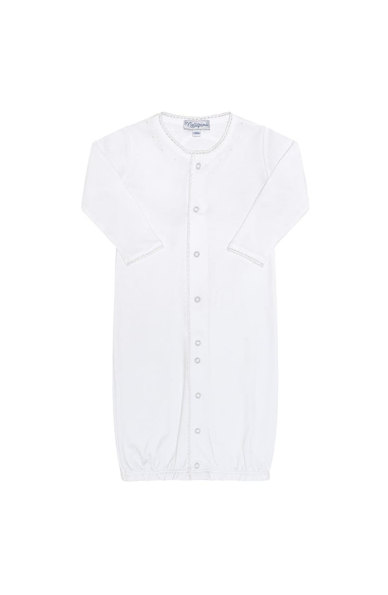 Nellapima White Crochet Converter Gown - Baby, Alternate, color, White