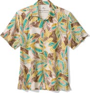 Tommy Bahama Fuego Tropics Short Sleeve Silk Button-Up Shirt