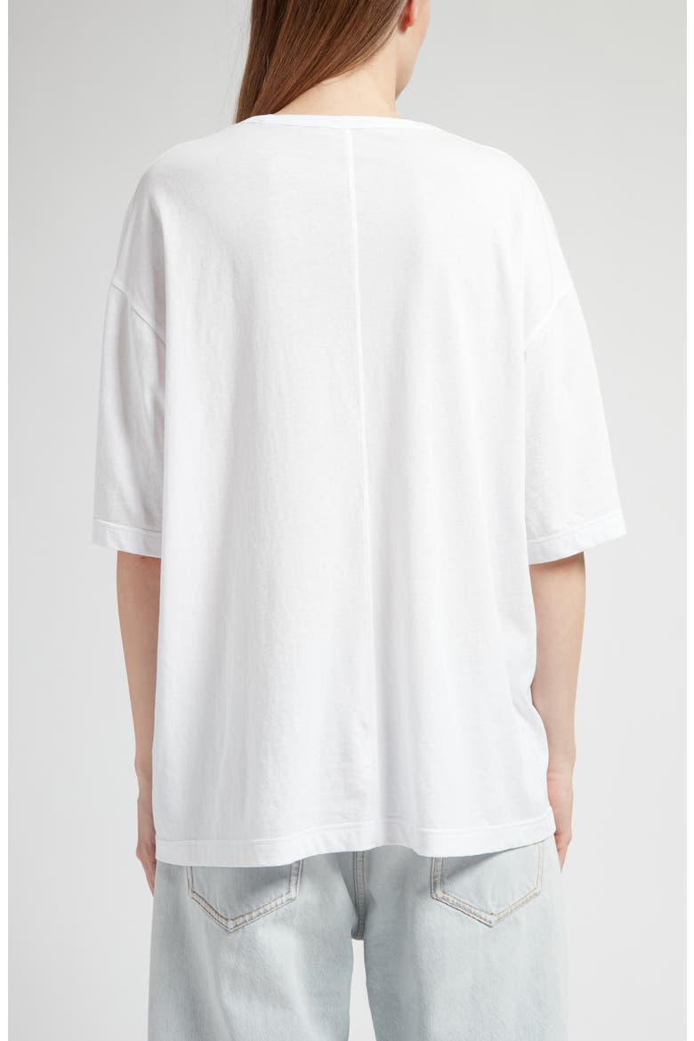 Steven Oversize Cotton T-Shirt, Alternate, color, WHITE
