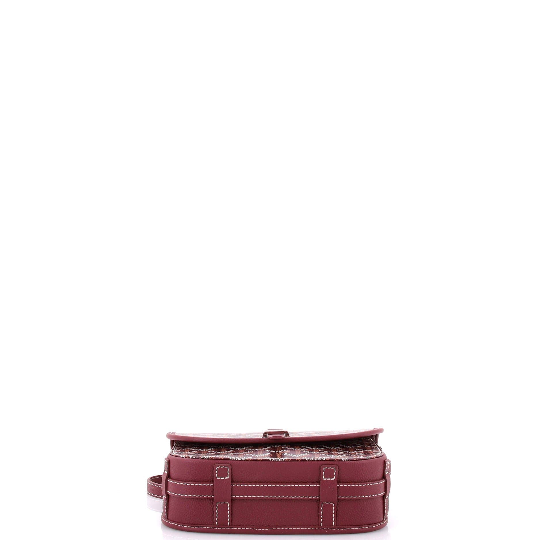 Belvedere II Messenger Bag Coated Canvas PM, Alternate, color, Burgundy