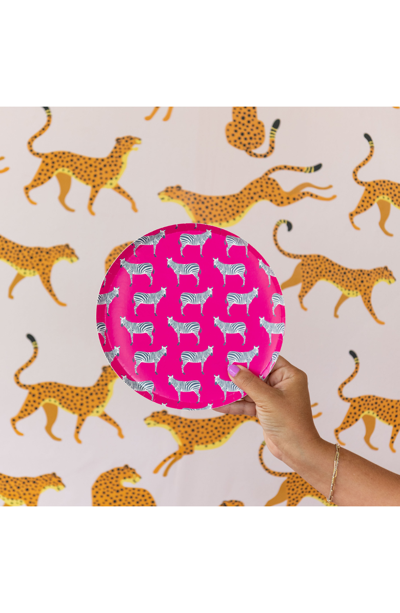 Jollity & Co Jungle Animals Dessert Plates, Alternate, color, Assorted Pre-Pack