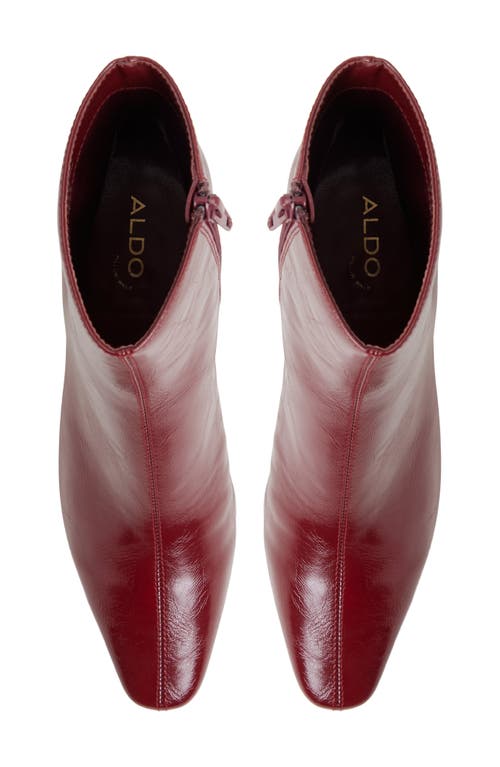 Aldo Juliyaa Kitten Heel Bootie In Red