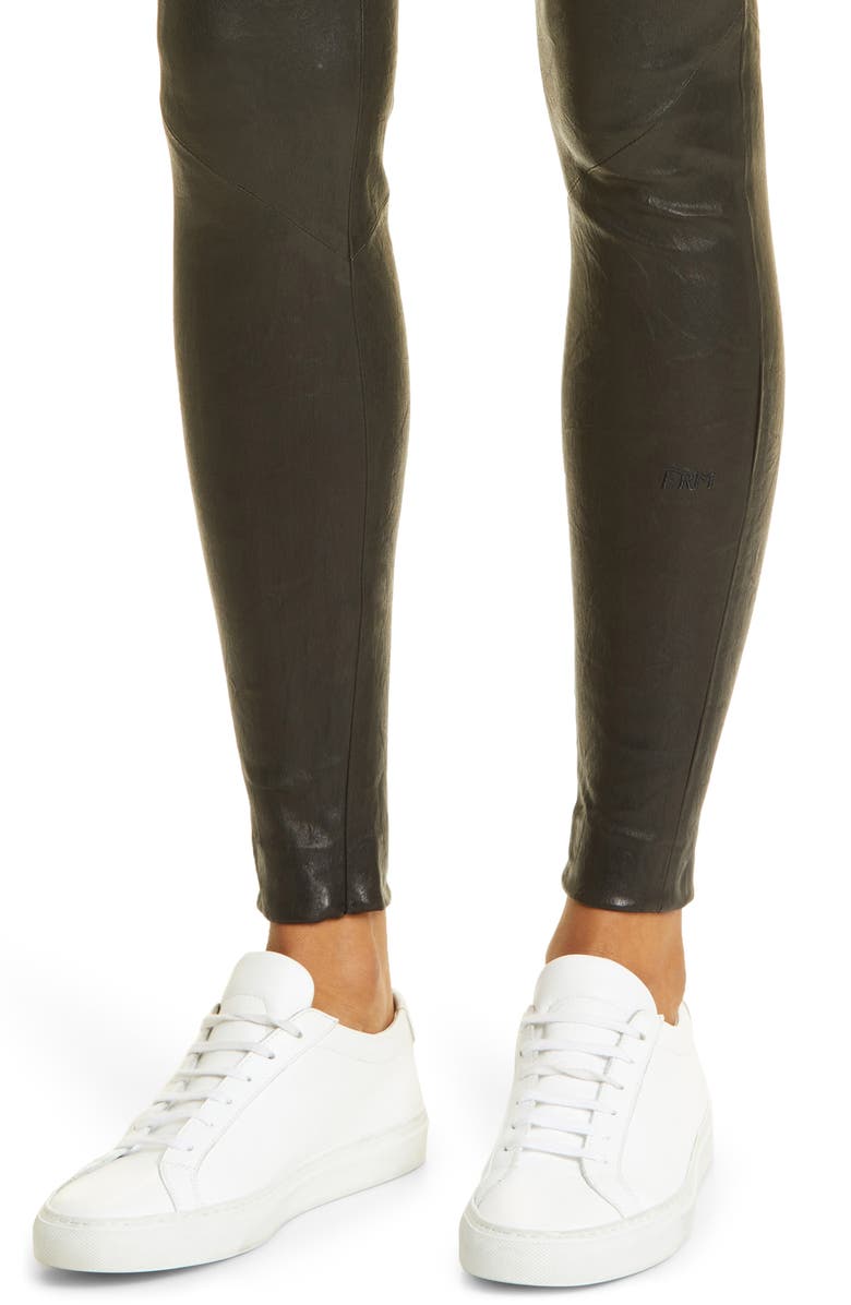 FRAME Leather Leggings, Alternate, color, 