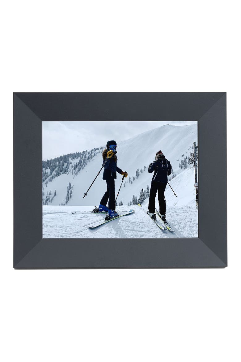 Aura Sawyer Digital Photo Frame, Alternate, color, SHALE