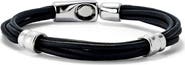 UNODE50 Double Wrap Leather Bracelet