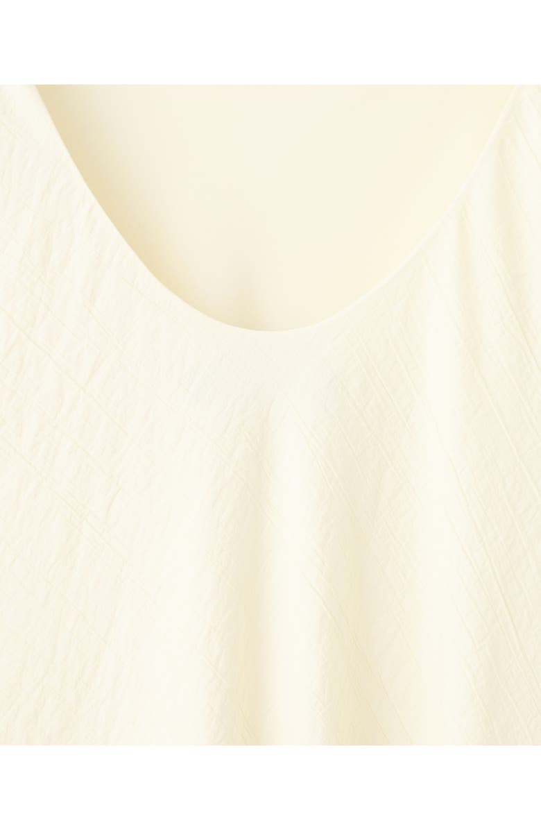 MANGO Texture Scoop Back Maxi Dress, Alternate, color, 