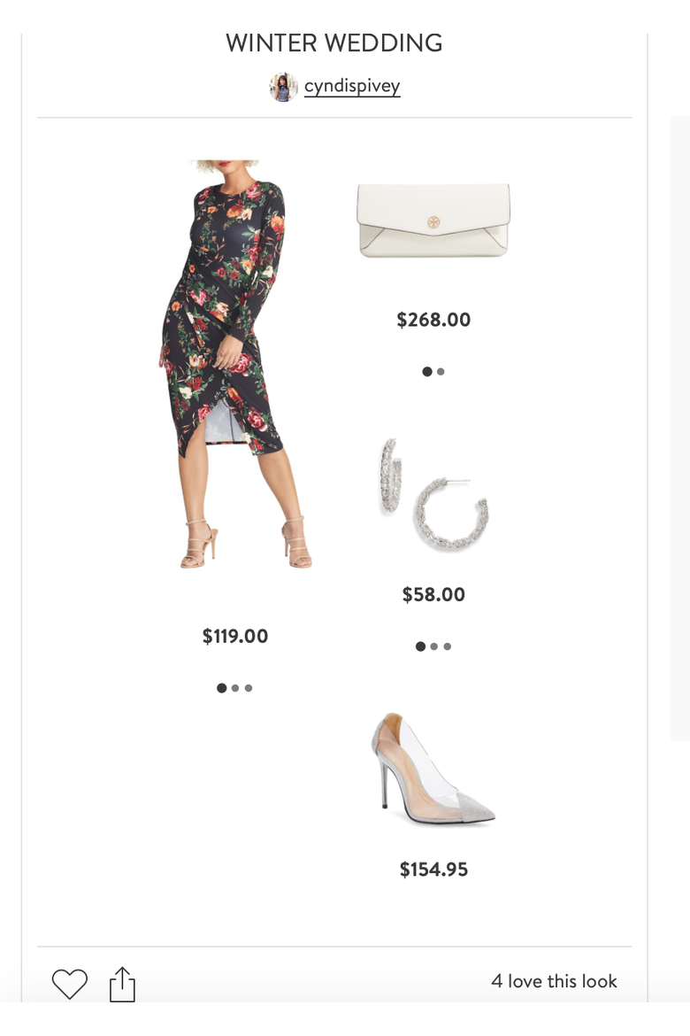 Bret Floral Long Sleeve Sheath Dress video