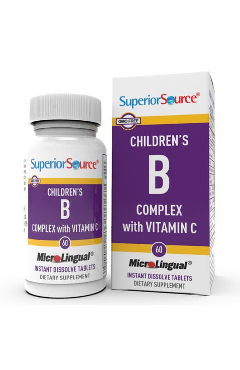 Children's B Complex with Vitamin C Instant Dissolve Tablets