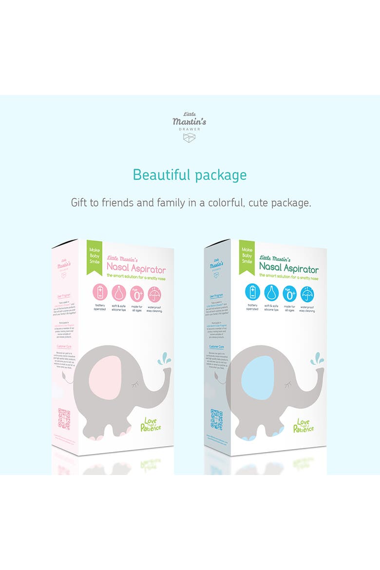 Baby Electric Nasal Aspirator, Alternate, color, White