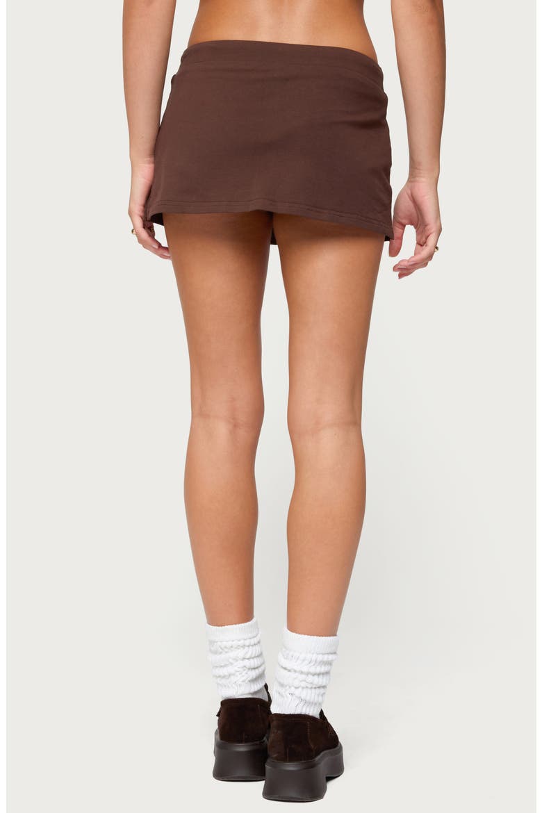Bayside Stretch Cotton Micro Skort, Alternate, color, BROWN