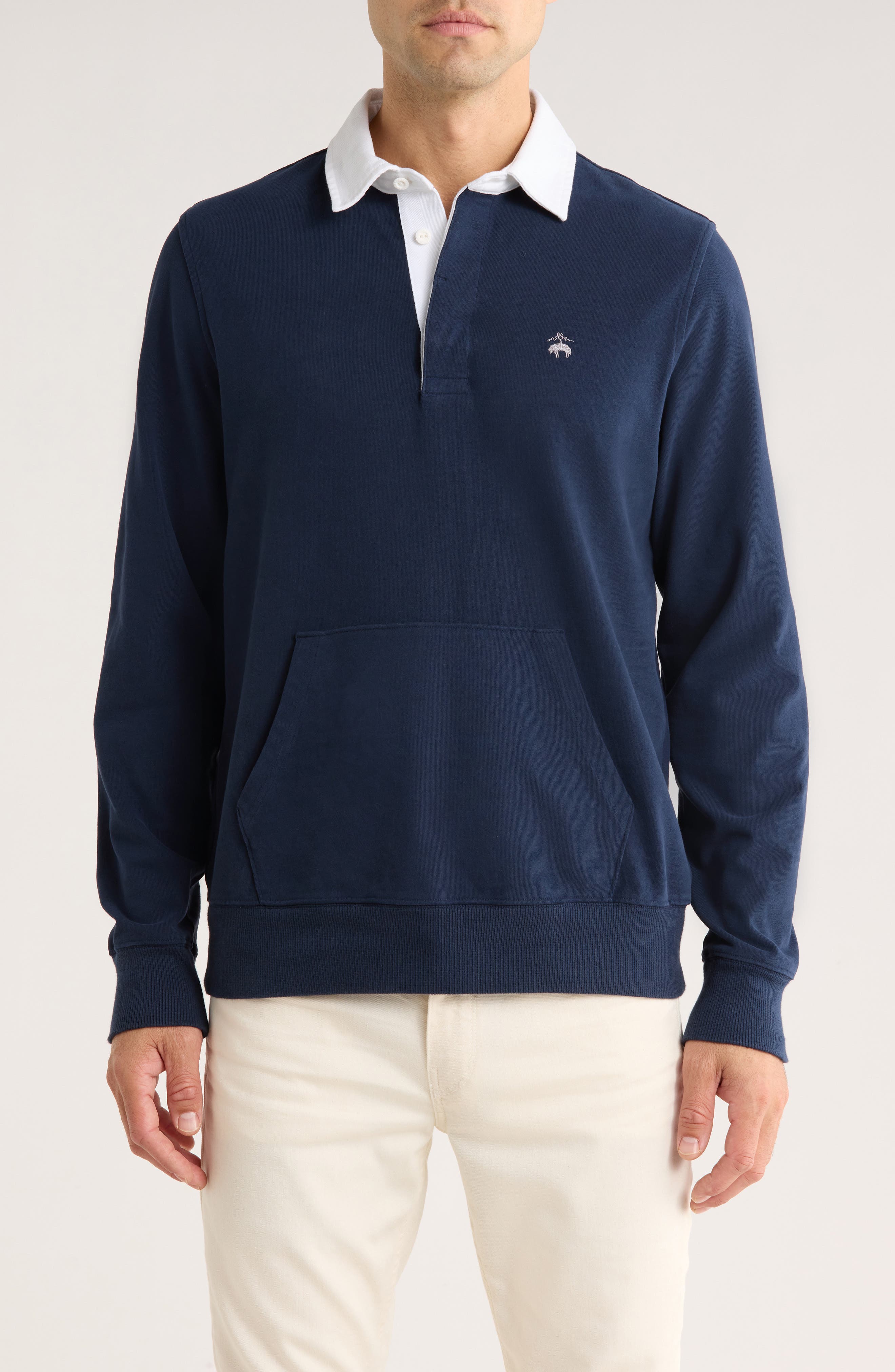 Brooks Brothers Long Sleeve Cotton Polo