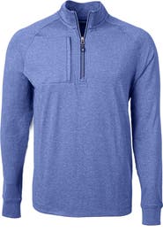 Cutter & Buck Adapt Heather Quarter Zip Pullover