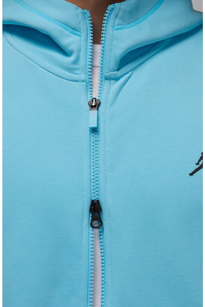 Sport Hoop Fleece Zip-Up Hoodie, Alternate, color, BLUE CHILL/ BLACK