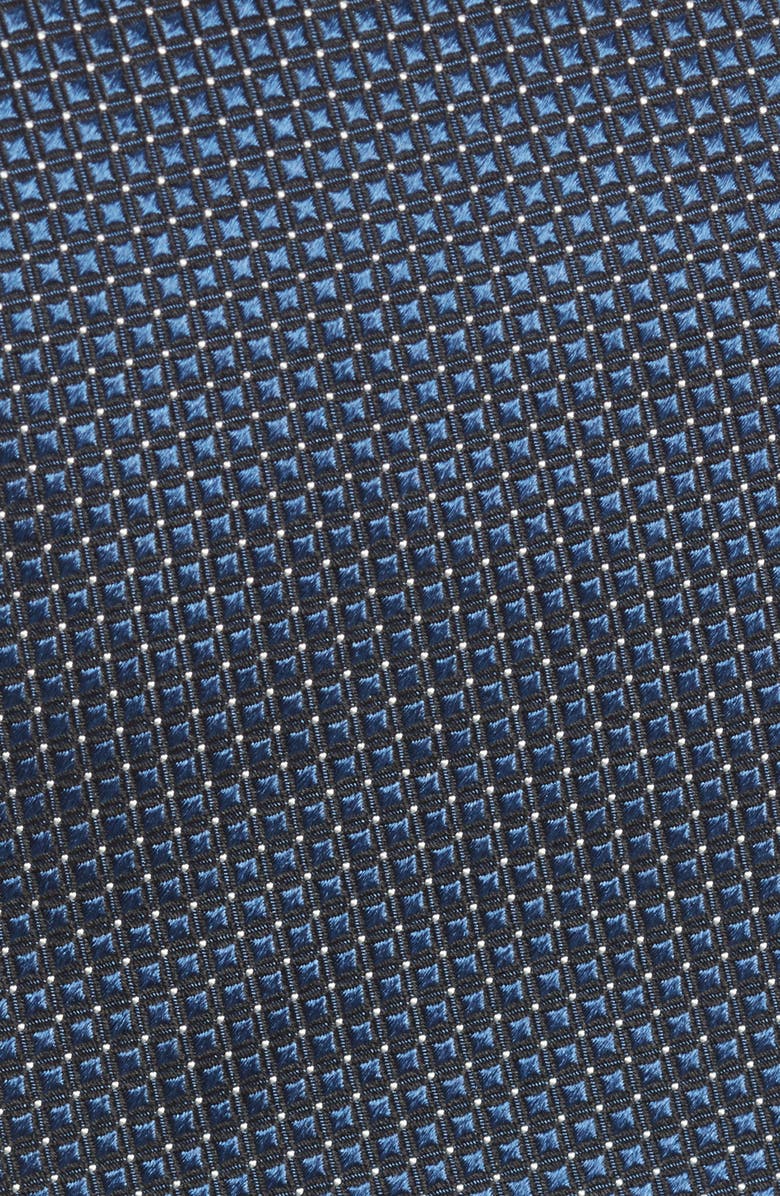 ZEGNA Ermenegildo Zegna Grid Silk Tie, Alternate, color,