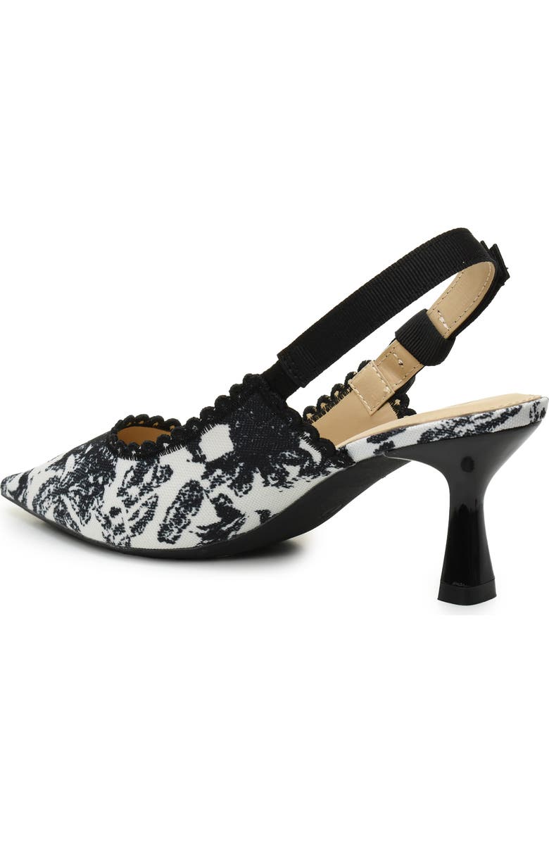 Nicole Miller Scalloped Slingback Pump, Alternate, color,