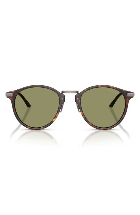 51mm Round Sunglasses