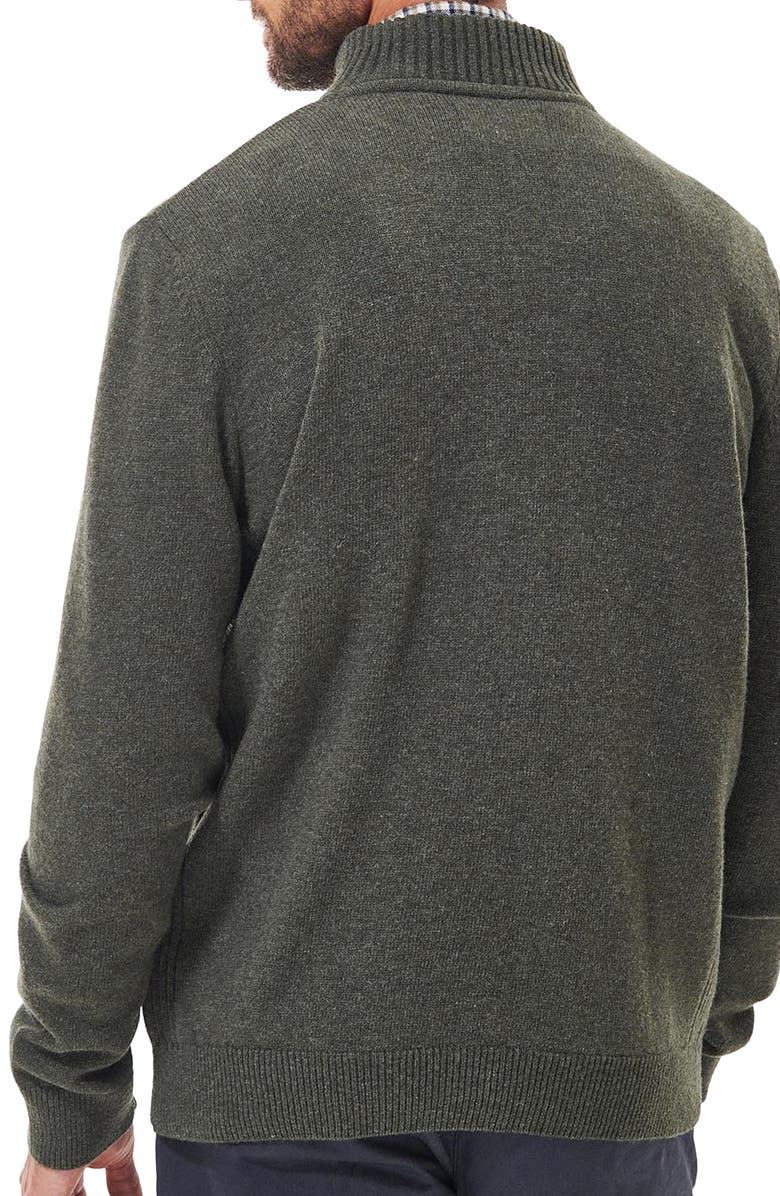Barbour Nelson Essential Lambswool Full Zip Sweater, Alternate, color,