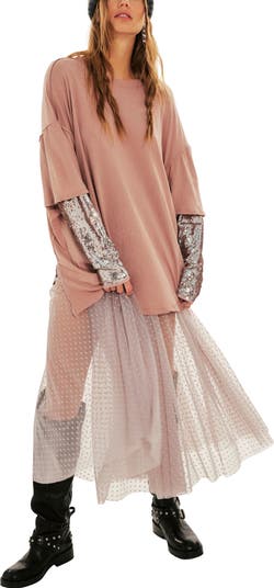 Nellie Sequin Twofer Top