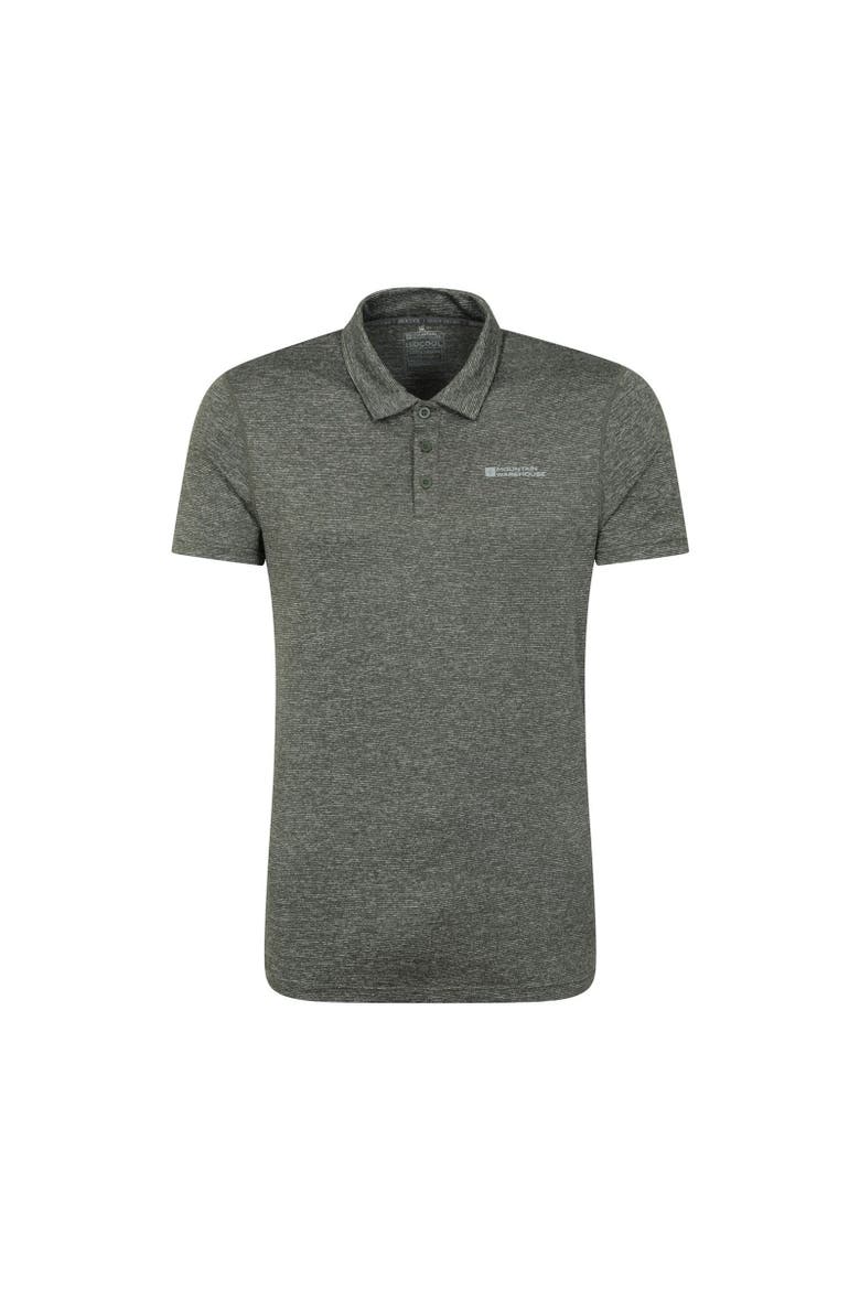 Agra Stripe Polo Shirt, Main, color, Green