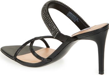 Camina Crystal Strap Slide Sandal