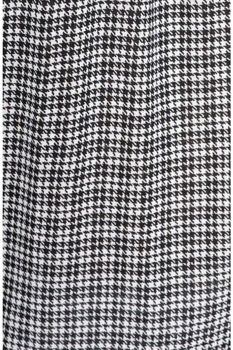 Cheeky Check Peasant Top, Alternate, color, WHITE