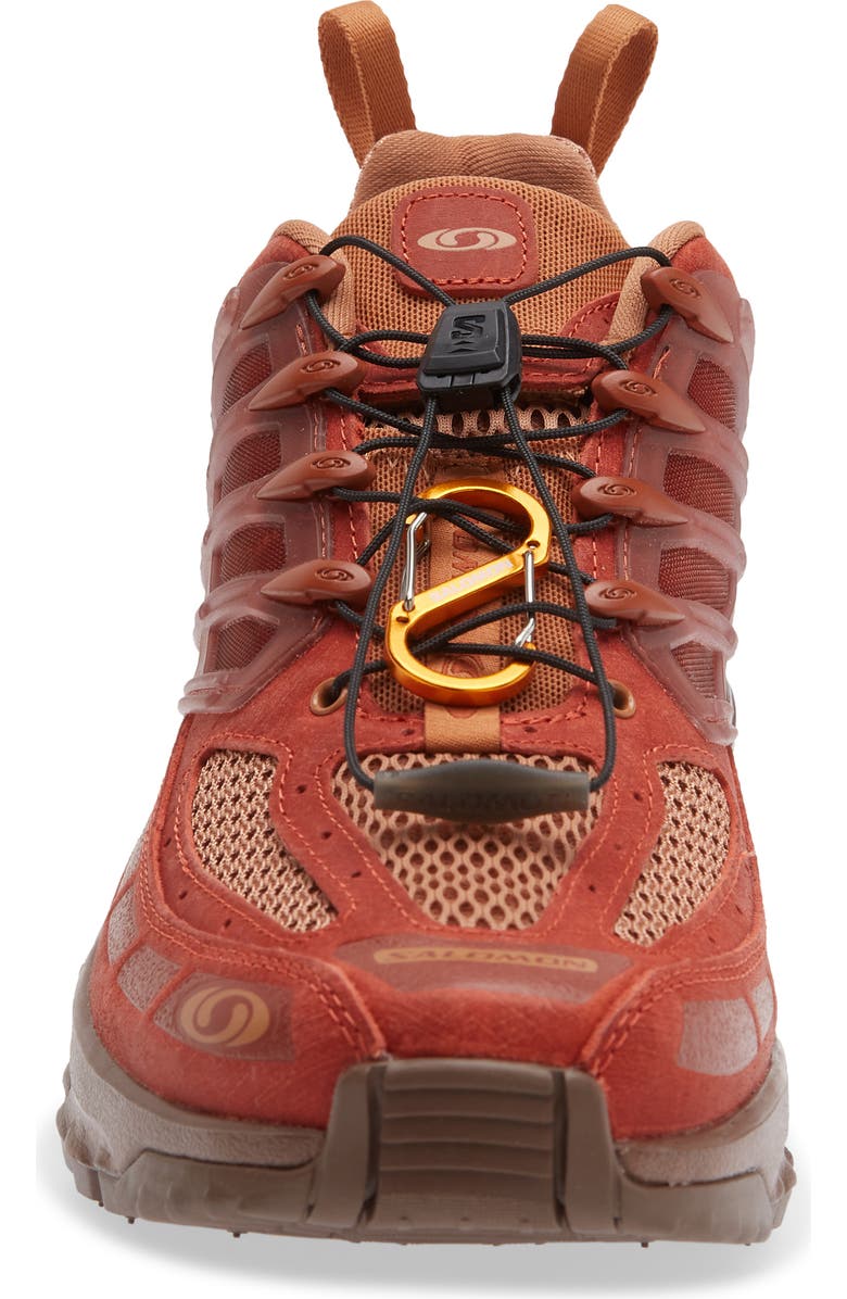 Salomon ACS Pro Red Ashes Running Sneaker, Alternate, color, Pecan Brown/ Chili/ Mustang