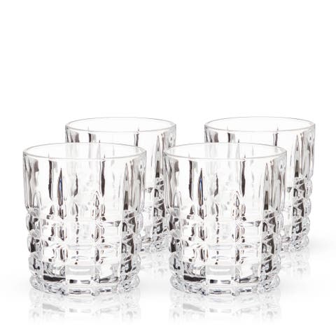 Highland Crystal DOF Tumblers Set of 4