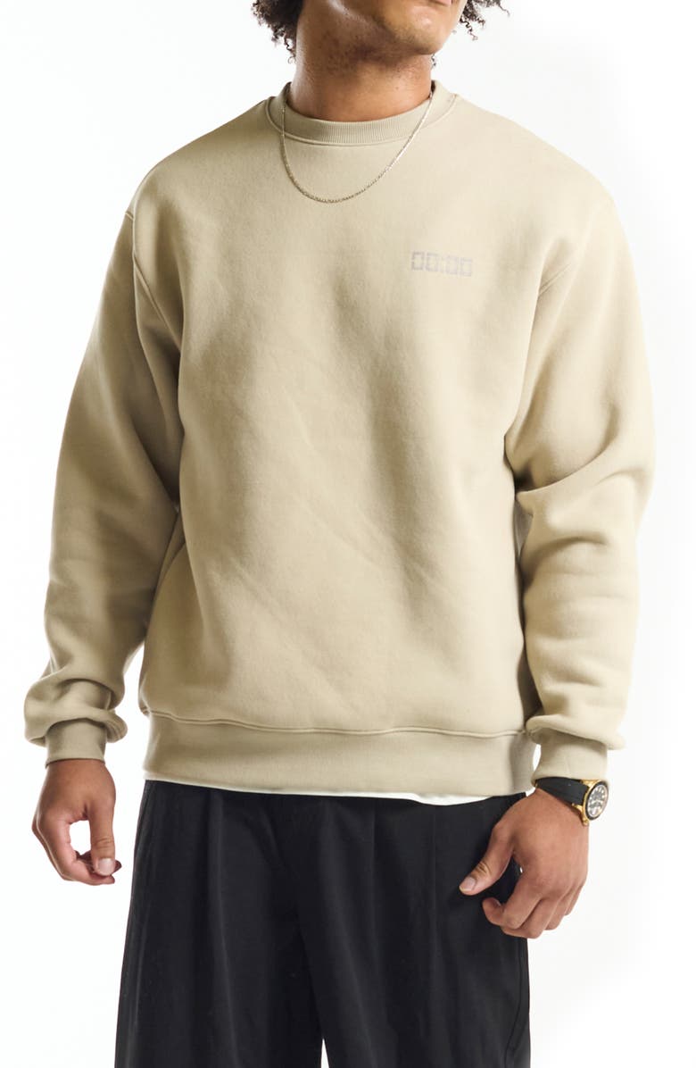 VOUSETI Core 00:00 Essential Crewneck Sweatshirt, Main, color, 