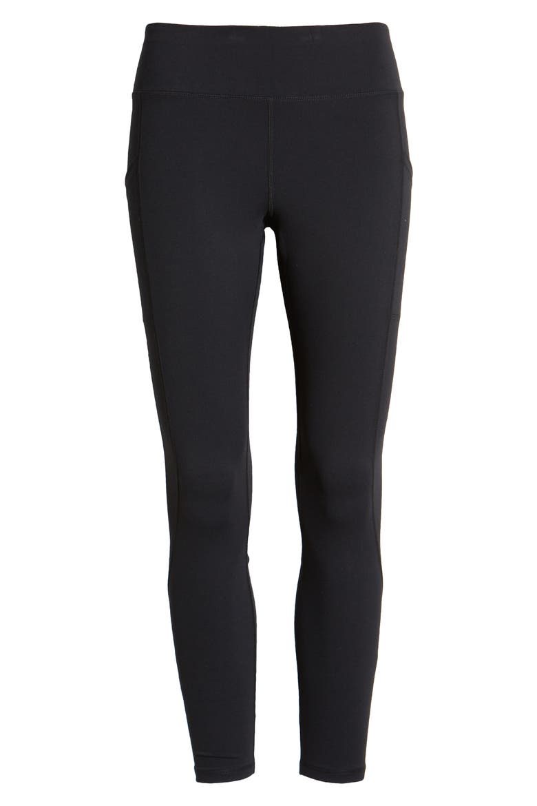 Women's Active Pep Talking Skimmer Pocket Performance Leggings, Alternate, color, BLACK