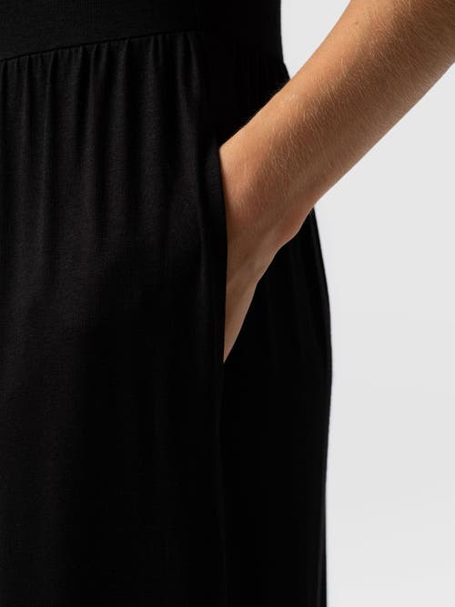 Saint And Sofia Saint + Sofia Greenwich Dress In Black