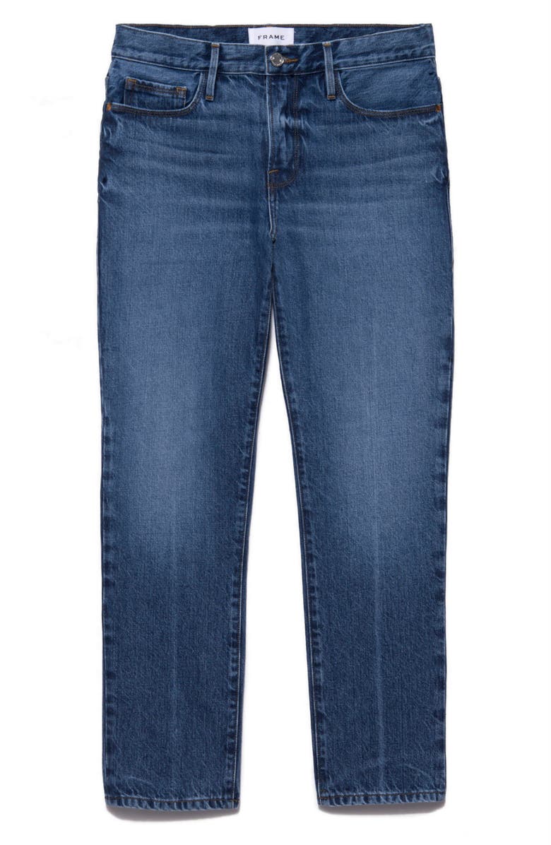 FRAME Le Nouveau (Bio)degradable High Waist Crop Straight Leg Jeans, Main, color,