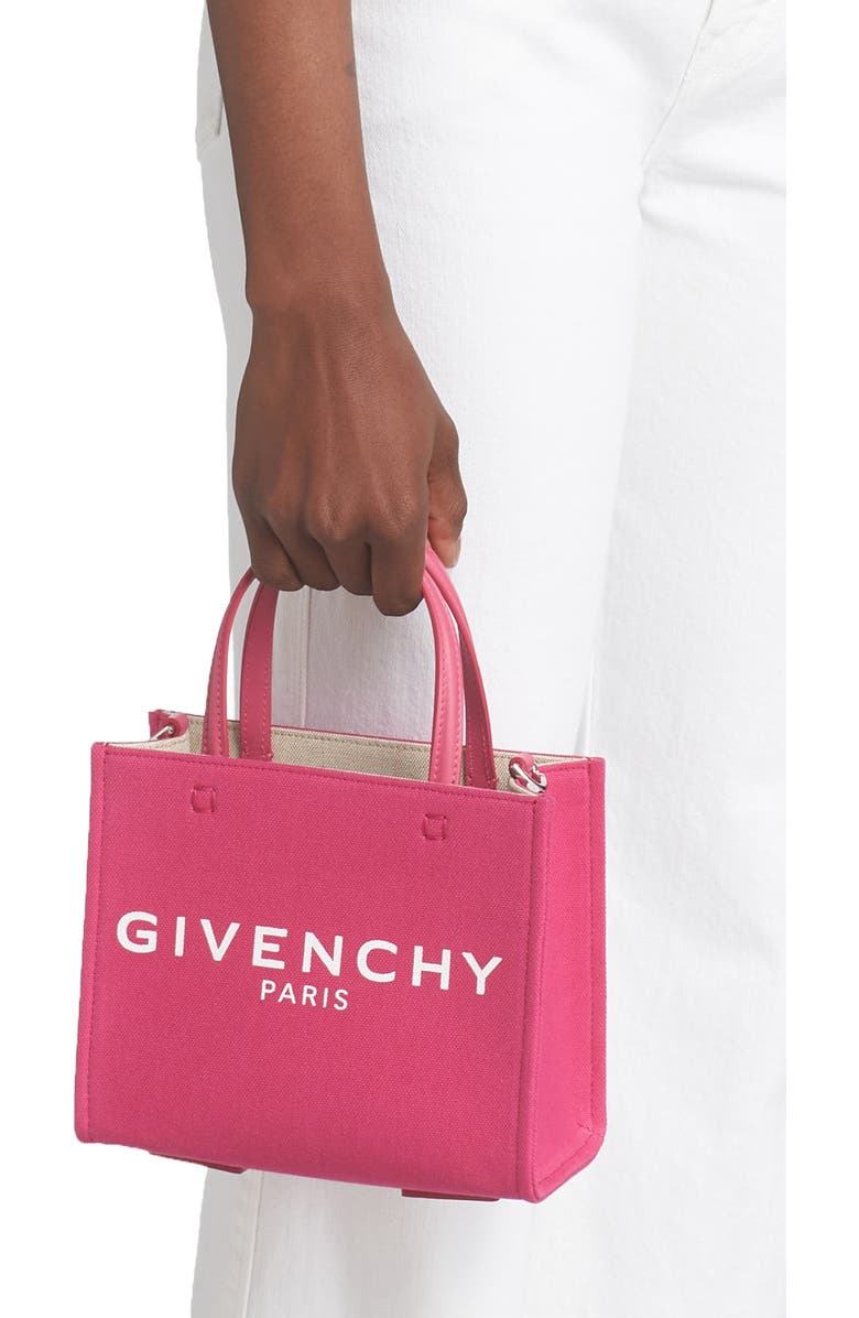 Givenchy Mini Canvas G-Tote, Alternate, color,