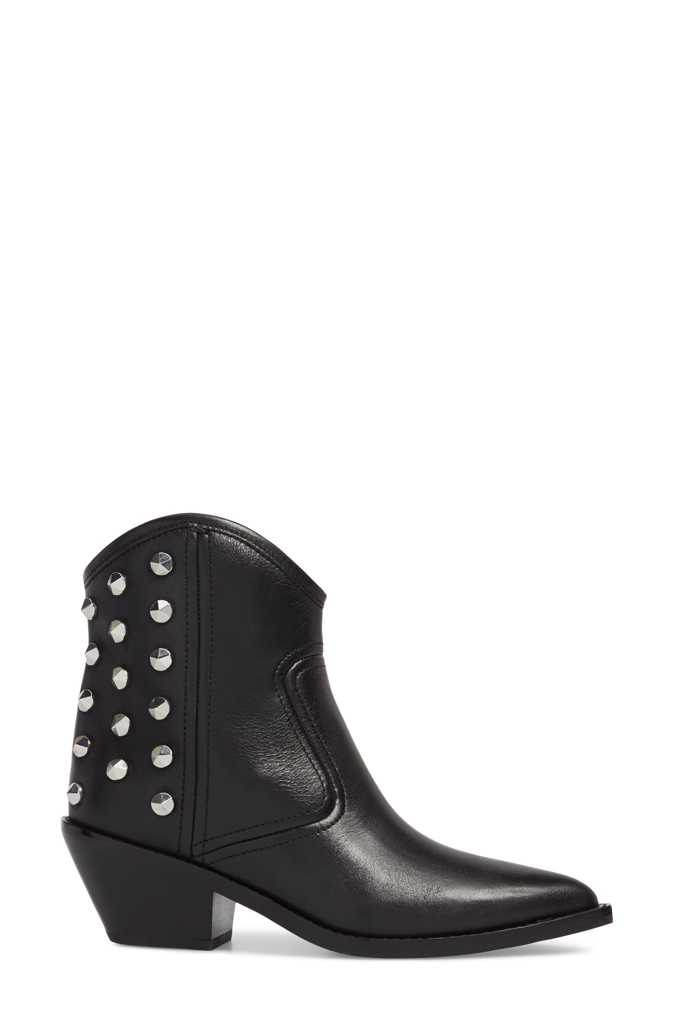 Marc Fisher LTD Marc Fisher Baily Studded Western Bootie, Alternate, color, 