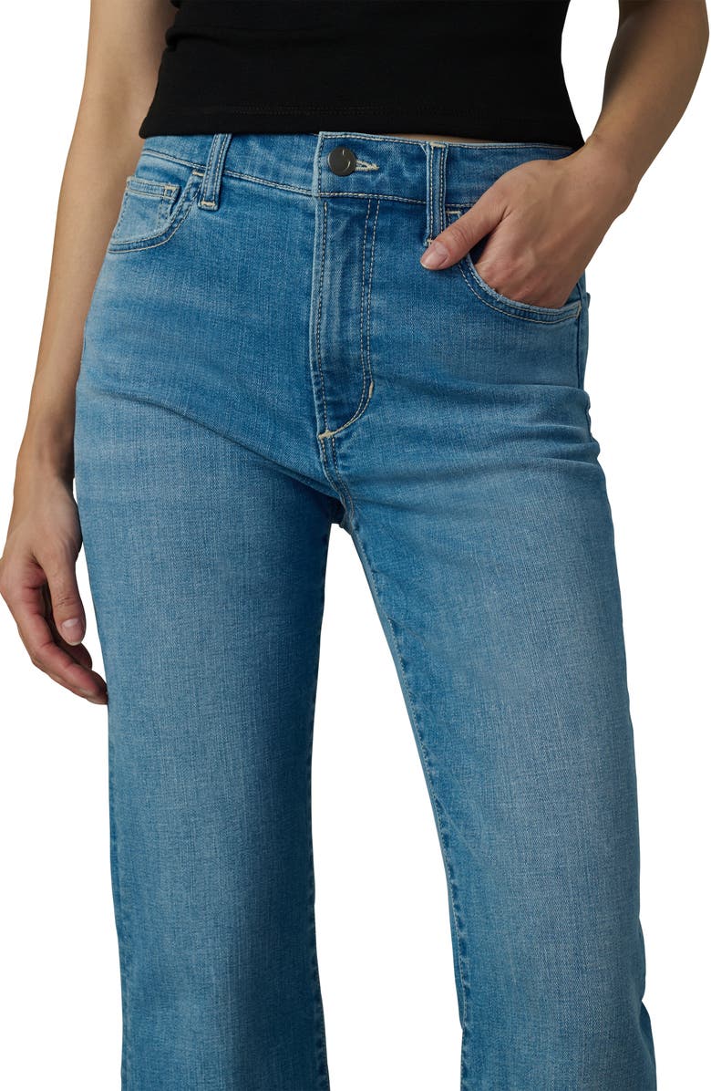 Joe's High Waist Flare Jeans, Alternate, color, 