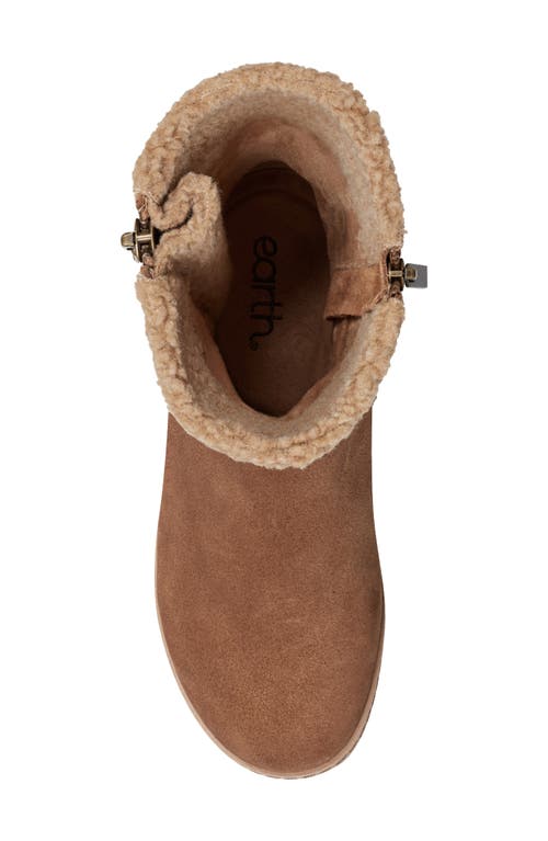 Earth Women's Hyland Water Repellent Round Toe Casual Booties In Brown